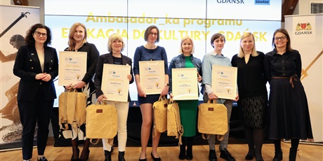 Pani Anna Misiuk zdobyła wyróżnienie w konkursie Ambasador_ka programu EDUKACJA DO KULTURY. GDAŃSK